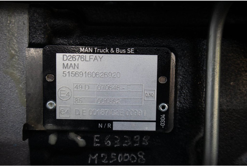 MAN D2676LFAY EURO6D 480PS - Engine for Truck: picture 5 MAN D2676LFAY EURO6D 480PS - Engine for Truck: picture 5