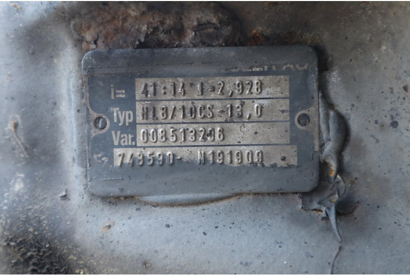 Mercedes-Benz HL8/1DC-13 41/14 - Rear axle for Truck: picture 4 Mercedes-Benz HL8/1DC-13 41/14 - Rear axle for Truck: picture 4