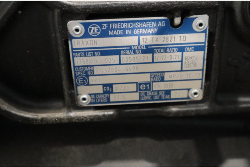 ZF 12TX2821OD+INT3 81.32004-6499 NEW - Gearbox for Truck: picture 5 ZF 12TX2821OD+INT3 81.32004-6499 NEW - Gearbox for Truck: picture 5
