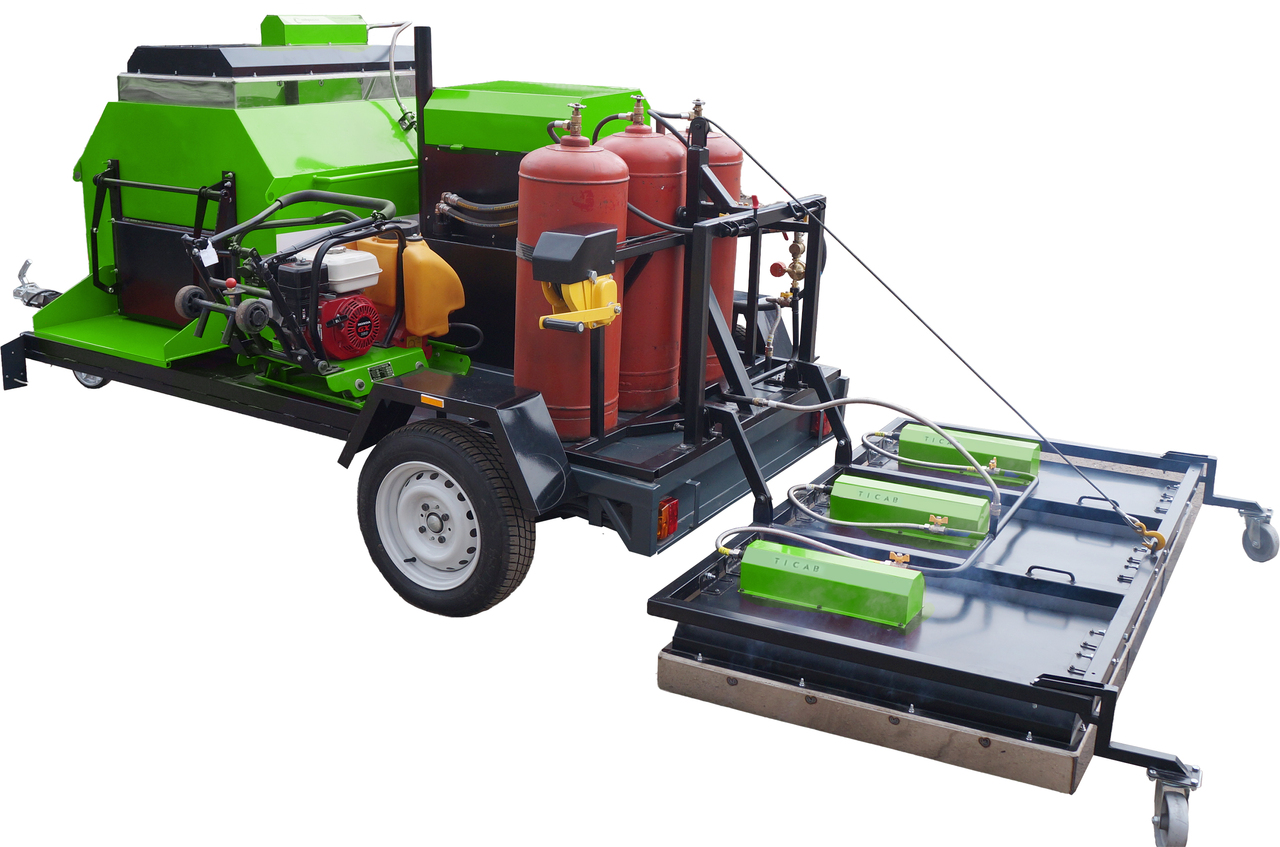 TICAB New Pothole Patching Machine, Asphalt Infrared Patching, Manufacturer, MIRA-3 - Asphalt machine: picture 3 TICAB New Pothole Patching Machine, Asphalt Infrared Patching, Manufacturer, MIRA-3 - Asphalt machine: picture 3