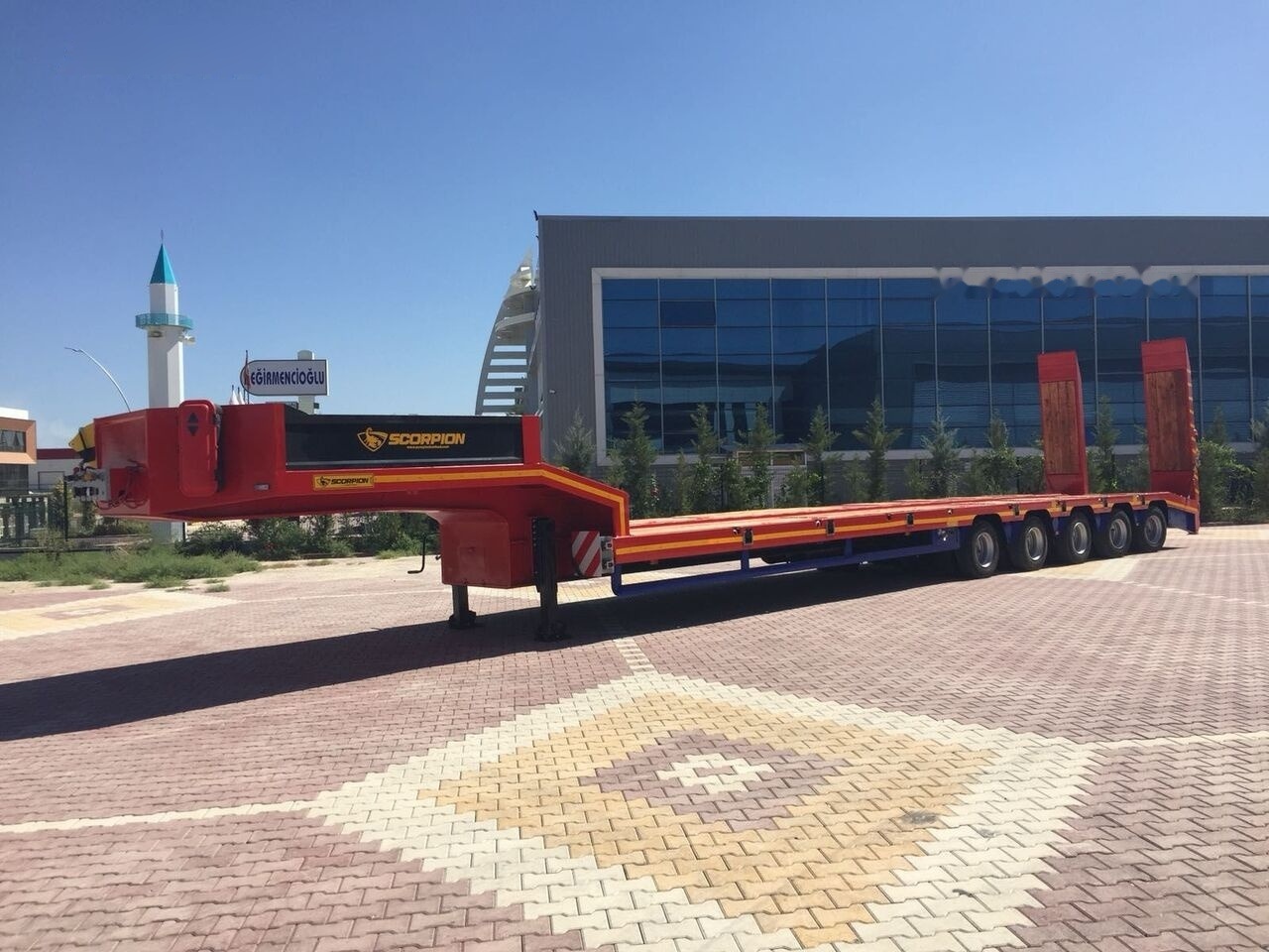 Scorpion Trailer SCORPION TRAILER NEW 5 AXLE LOWBED SEMI TRAILER (MANUFACTURER COMPANY) - Low loader semi-trailer: picture 2 Scorpion Trailer SCORPION TRAILER NEW 5 AXLE LOWBED SEMI TRAILER (MANUFACTURER COMPANY) - Low loader semi-trailer: picture 2