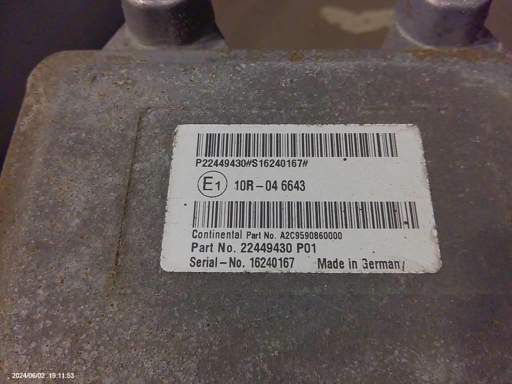 Volvo FH 540 Adblue styrenhet, 22449430 - Electrical system for Truck: picture 2 Volvo FH 540 Adblue styrenhet, 22449430 - Electrical system for Truck: picture 2