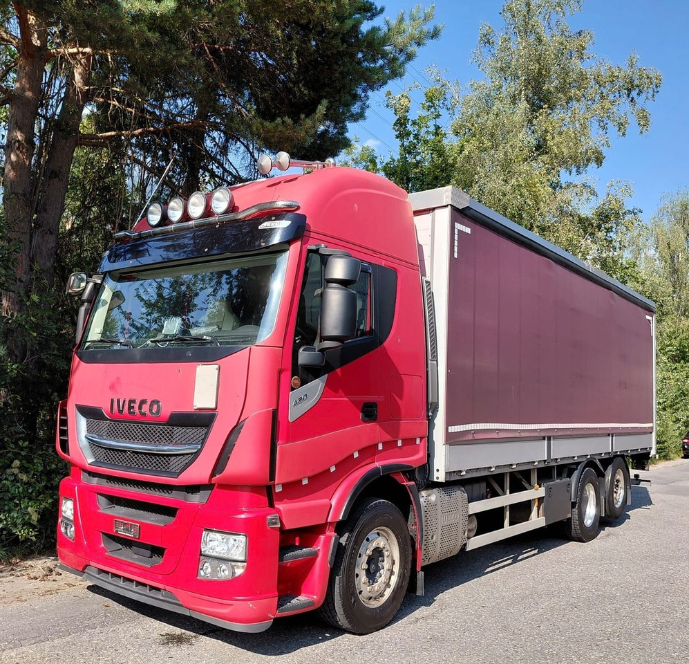 Iveco 260S42 Stralis, 6x2, Retarder, Euro 6, 7.80m box - Curtainsider truck: picture 3 Iveco 260S42 Stralis, 6x2, Retarder, Euro 6, 7.80m box - Curtainsider truck: picture 3