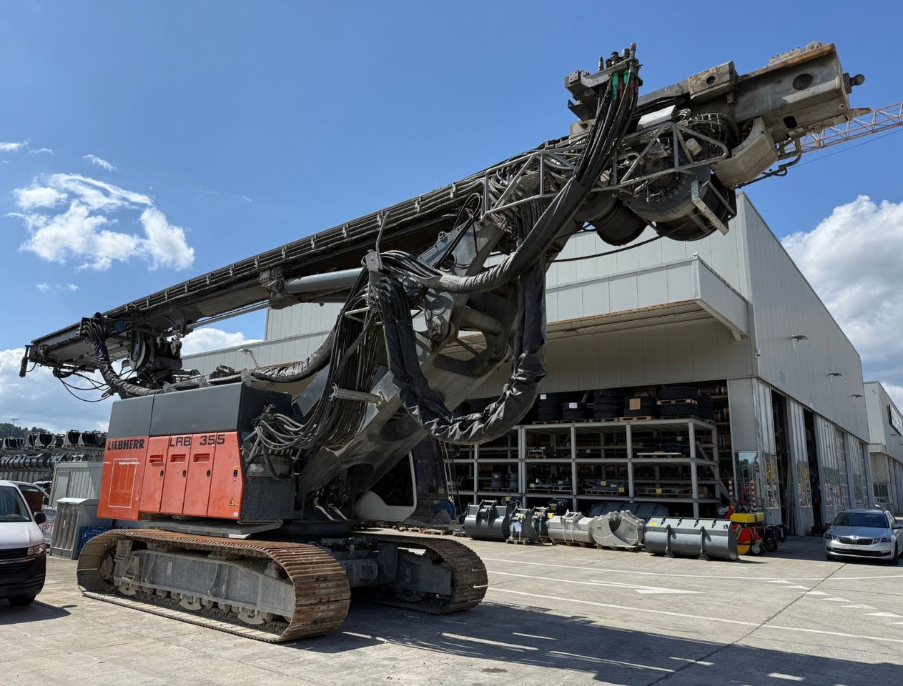 Liebherr LRB 355, RAMM/BOHRGERÄT, PILLING/DRILLING RIG - Drilling rig: picture 1 Liebherr LRB 355, RAMM/BOHRGERÄT, PILLING/DRILLING RIG - Drilling rig: picture 1