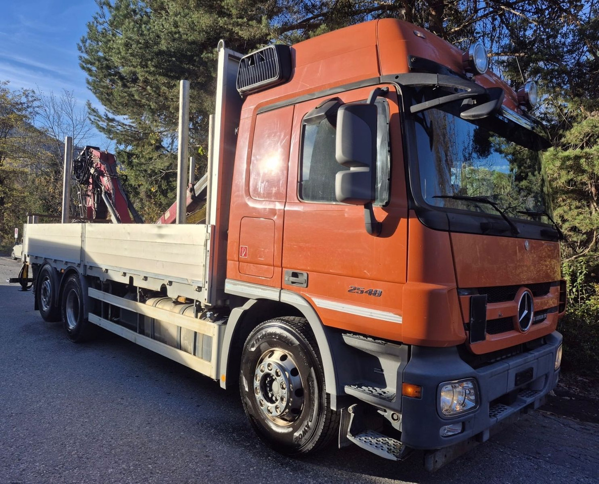 Mercedes-Benz Actros 2548 6x2,E5,MP3,EPS, Penz 25R9,50 Greifer - Crane truck: picture 1 Mercedes-Benz Actros 2548 6x2,E5,MP3,EPS, Penz 25R9,50 Greifer - Crane truck: picture 1