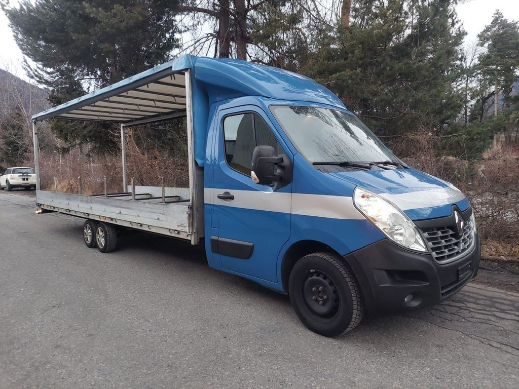 Renault Master T35 dCi170, 6.20m lang, 3X Renault Master T35 dCi170, 6.20m lang, 2X - Curtain side van: picture 1 Renault Master T35 dCi170, 6.20m lang, 3X Renault Master T35 dCi170, 6.20m lang, 2X - Curtain side van: picture 1