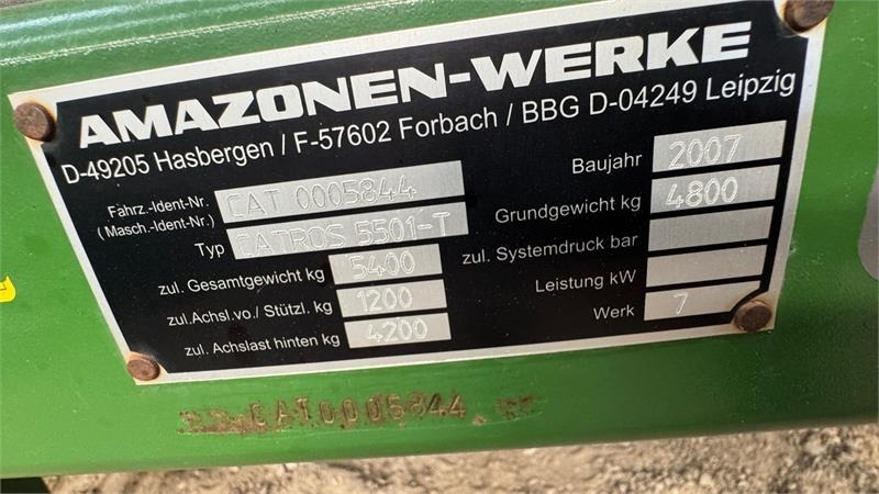 Amazone CATROS 5501 T - Disc harrow: picture 3 Amazone CATROS 5501 T - Disc harrow: picture 3