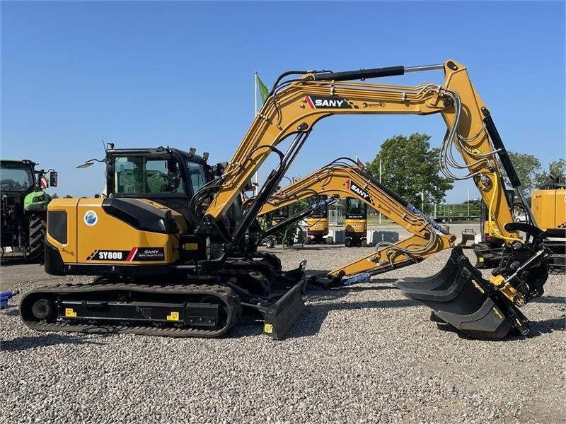 Sany SY80U - Crawler excavator: picture 4 Sany SY80U - Crawler excavator: picture 4