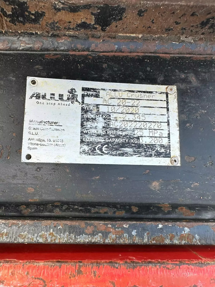 2020 Allu AC 20-22 - Bucket for Construction machinery: picture 5 2020 Allu AC 20-22 - Bucket for Construction machinery: picture 5