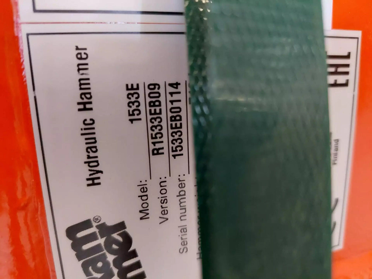 2023 Rammer 1533E - Hydraulic hammer: picture 3 2023 Rammer 1533E - Hydraulic hammer: picture 3