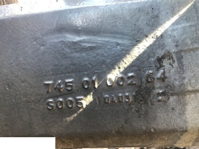 Differential gear for Agricultural machinery Fendt - Most Przedni TYP: x 711 - Dyfer: picture 7