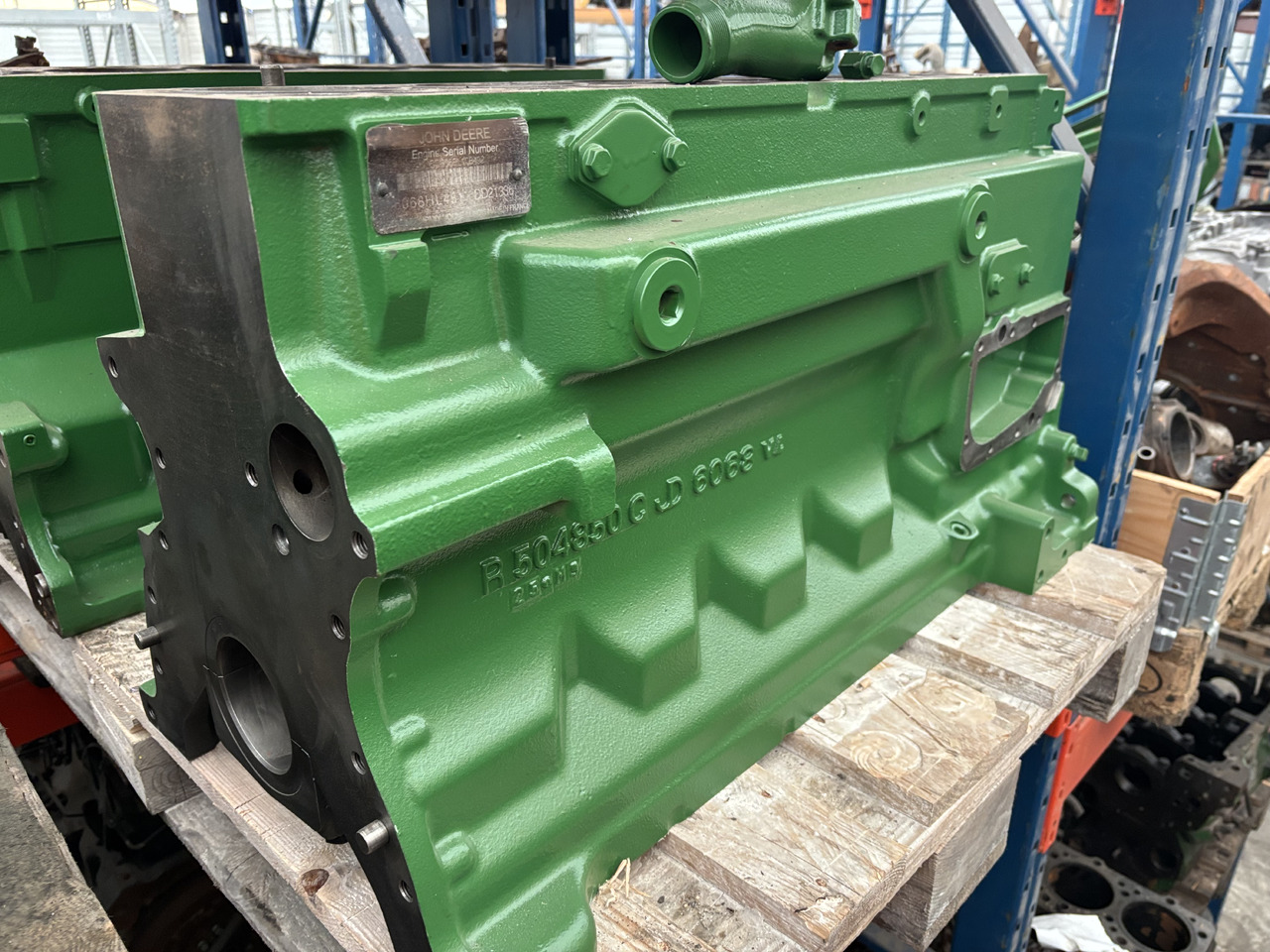 John Deere 6068 6068HL481 Blok Silnika R504850 - Cylinder block for Agricultural machinery: picture 1 John Deere 6068 6068HL481 Blok Silnika R504850 - Cylinder block for Agricultural machinery: picture 1