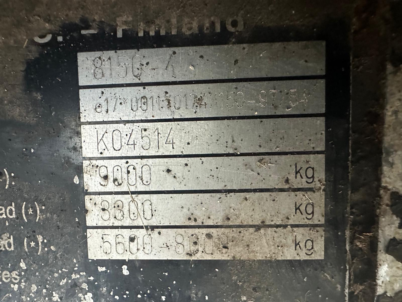 Farm tractor Valtra 8150 8150-4 - cała na części: picture 6