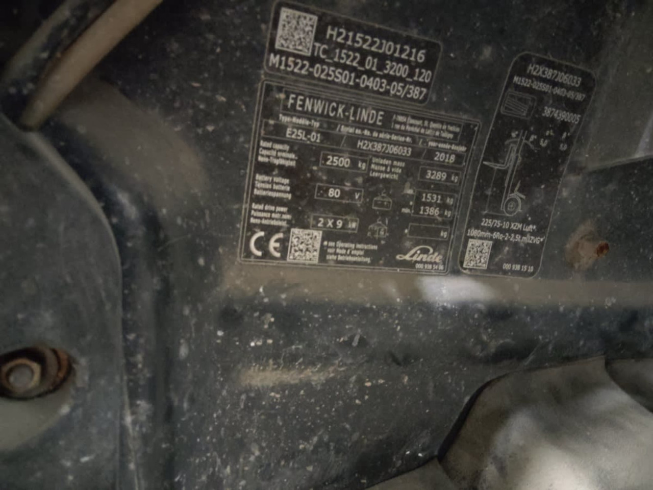 Linde E25L-01 - Electric forklift: picture 2 Linde E25L-01 - Electric forklift: picture 2