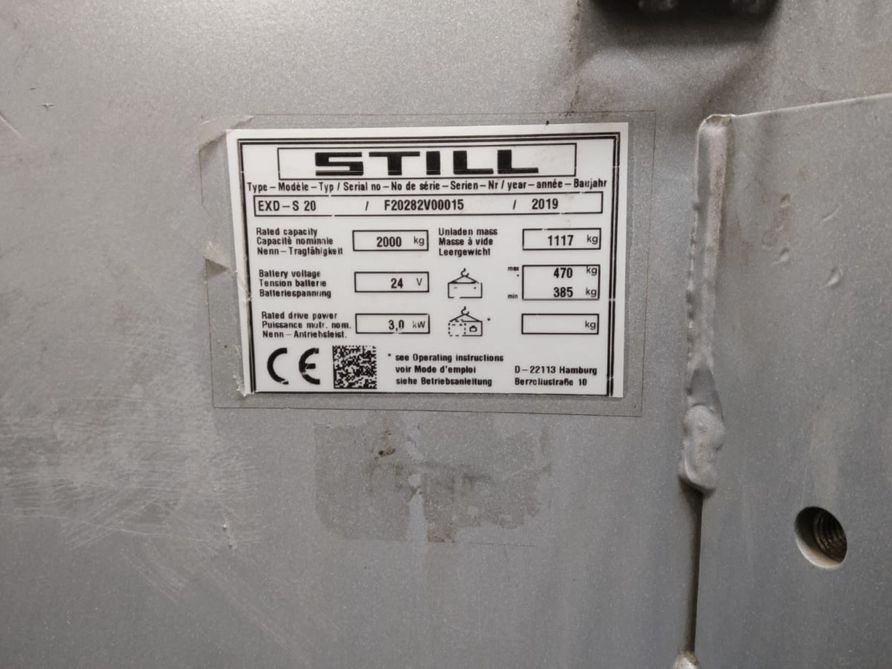 STILL EXD-S20 - Stacker: picture 2 STILL EXD-S20 - Stacker: picture 2