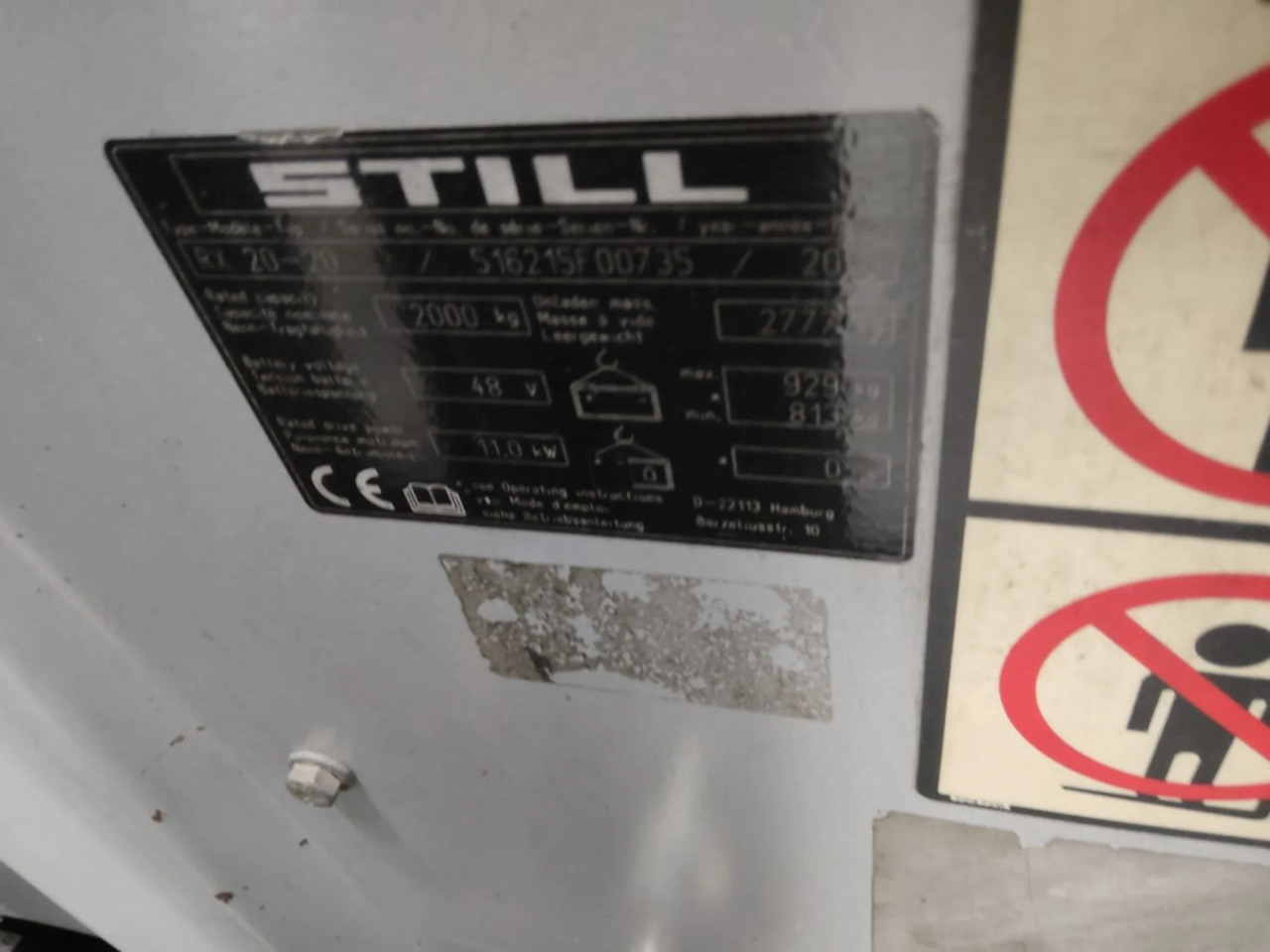STILL RX20-20 - Electric forklift: picture 2 STILL RX20-20 - Electric forklift: picture 2