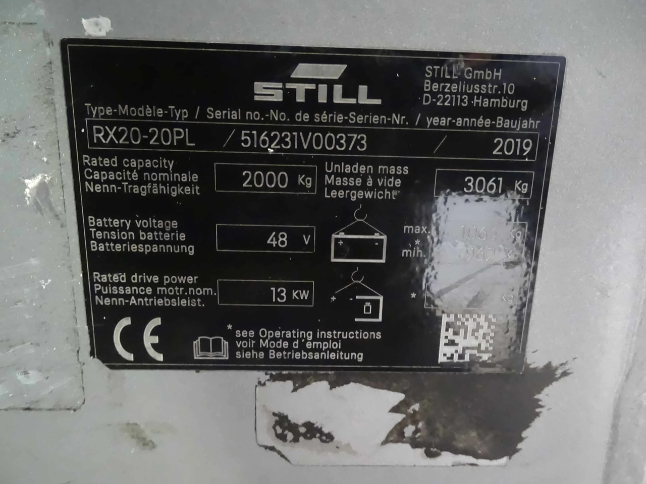 STILL RX20-20PL - Electric forklift: picture 2 STILL RX20-20PL - Electric forklift: picture 2