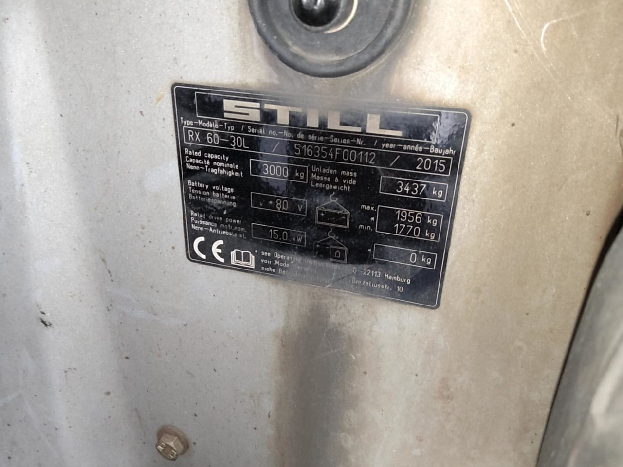 STILL RX60-30L - Electric forklift: picture 2 STILL RX60-30L - Electric forklift: picture 2
