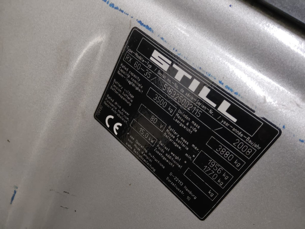 STILL RX60-35 - Electric forklift: picture 5 STILL RX60-35 - Electric forklift: picture 5