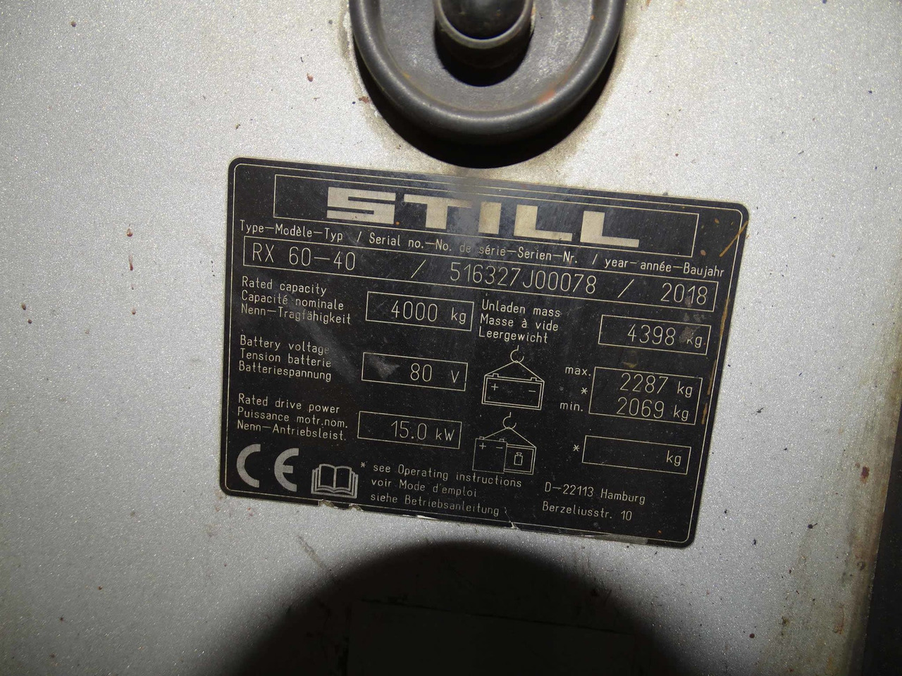 STILL RX60-40 - Electric forklift: picture 2 STILL RX60-40 - Electric forklift: picture 2