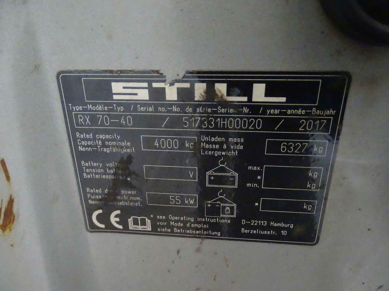 STILL RX70-40 - Diesel forklift: picture 2 STILL RX70-40 - Diesel forklift: picture 2
