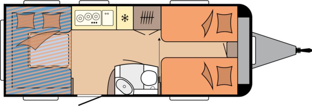 Hobby De Luxe 515 UHL mit Extras, Lagerabverkauf! - Caravan: picture 2 Hobby De Luxe 515 UHL mit Extras, Lagerabverkauf! - Caravan: picture 2