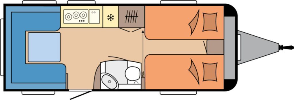 Hobby De Luxe 540 UL 2026 AUTARK AMBIENTE ROLLROST - Caravan: picture 2 Hobby De Luxe 540 UL 2026 AUTARK AMBIENTE ROLLROST - Caravan: picture 2