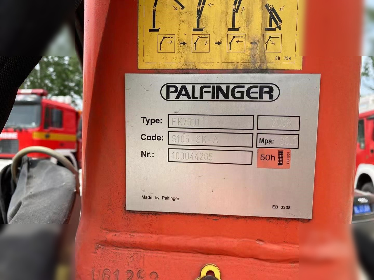 2016 PALFINGER PK7501 MOUNTED ON 2006 MAN D20 - Loader crane: picture 2 2016 PALFINGER PK7501 MOUNTED ON 2006 MAN D20 - Loader crane: picture 2
