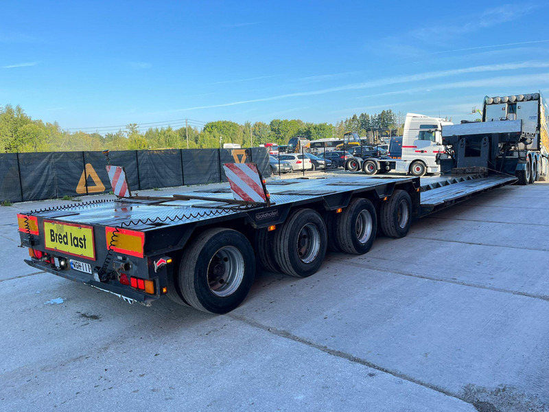 Goldhofer STZ-VL4 Extendable / All axles hydraulically forced steered - Low loader semi-trailer: picture 3 Goldhofer STZ-VL4 Extendable / All axles hydraulically forced steered - Low loader semi-trailer: picture 3