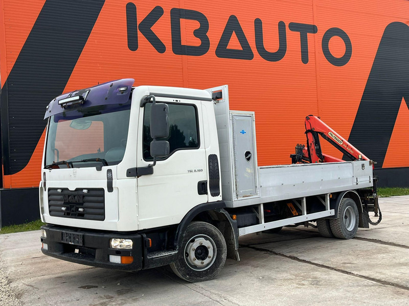 MAN TGL 8.180 4x2 PK4200 YEAR 2013 / PLATFORM L=3710 mm - Dropside/ Flatbed truck, Crane truck: picture 2 MAN TGL 8.180 4x2 PK4200 YEAR 2013 / PLATFORM L=3710 mm - Dropside/ Flatbed truck, Crane truck: picture 2