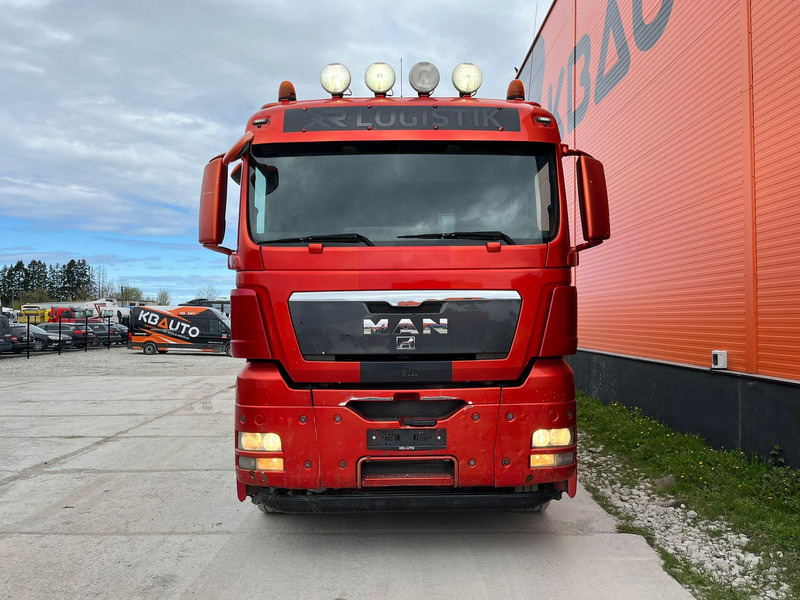 MAN TGX 35.480 8x4*4 PK 65002 + JIB / PLATFORM L=6800 mm - Dropside/ Flatbed truck, Crane truck: picture 3 MAN TGX 35.480 8x4*4 PK 65002 + JIB / PLATFORM L=6800 mm - Dropside/ Flatbed truck, Crane truck: picture 3