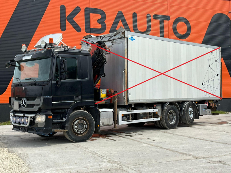Mercedes-Benz Actros 2536 6x2*4 PK18002 / BOX L=6965 mm - Cab chassis truck, Crane truck: picture 1 Mercedes-Benz Actros 2536 6x2*4 PK18002 / BOX L=6965 mm - Cab chassis truck, Crane truck: picture 1