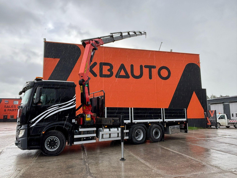 Mercedes-Benz Actros 2542 6x2 PALFINGER PK 26002 EH / PLATFORM L=6552 mm - Dropside/ Flatbed truck, Crane truck: picture 1 Mercedes-Benz Actros 2542 6x2 PALFINGER PK 26002 EH / PLATFORM L=6552 mm - Dropside/ Flatbed truck, Crane truck: picture 1