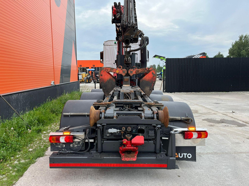 Hook lift truck, Crane truck Mercedes-Benz Arocs 3242 8x4 PK22002 / RETARDER / SNOW PLOW EQUIPMENT / GRAPPLE: picture 8