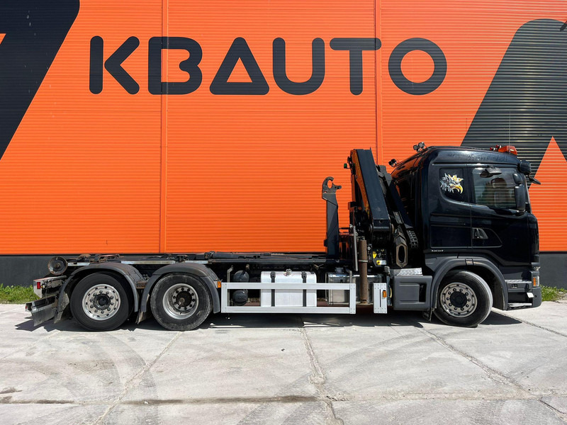 Scania G 440 6x2*4 PK22002 + JIB / PALFINGER 20 ton / L=5000 mm - Hook lift truck, Crane truck: picture 5 Scania G 440 6x2*4 PK22002 + JIB / PALFINGER 20 ton / L=5000 mm - Hook lift truck, Crane truck: picture 5