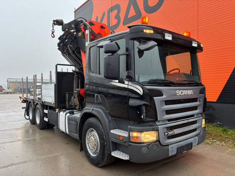 Scania P 380 6x2 PK 44002 + WINCH / PLATFORM L=6090 mm - Dropside/ Flatbed truck, Crane truck: picture 4 Scania P 380 6x2 PK 44002 + WINCH / PLATFORM L=6090 mm - Dropside/ Flatbed truck, Crane truck: picture 4
