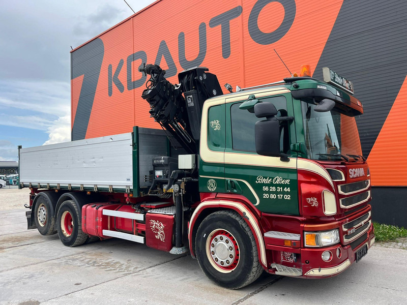 Scania P 410 6x2*4 HIAB 211EP-5 / BOX L=5386 mm - Tipper, Crane truck: picture 4 Scania P 410 6x2*4 HIAB 211EP-5 / BOX L=5386 mm - Tipper, Crane truck: picture 4