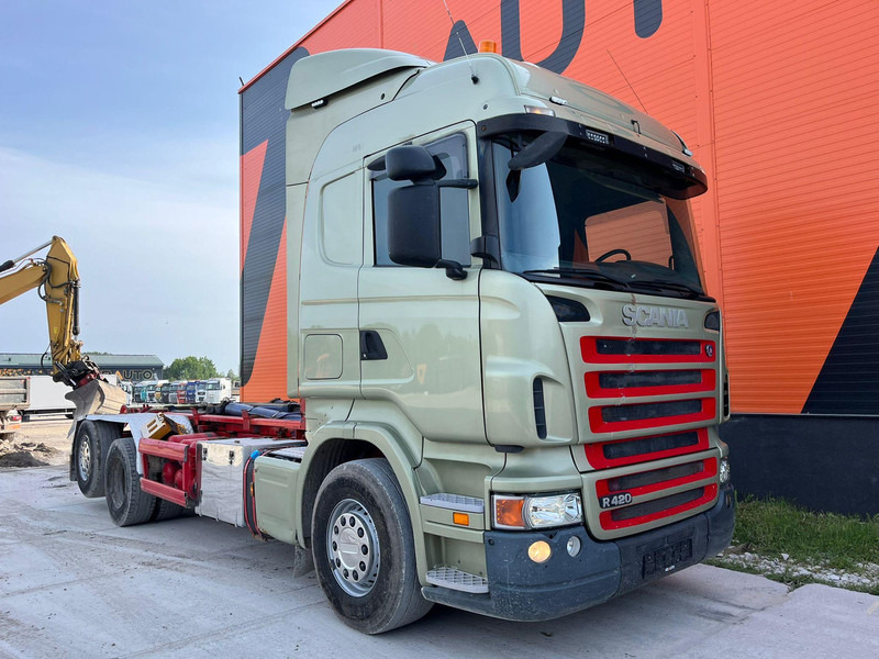Scania R 420 6x2 PALFINGER T 20 ton / L=5450 mm / RETARDER - Hook lift truck: picture 4 Scania R 420 6x2 PALFINGER T 20 ton / L=5450 mm / RETARDER - Hook lift truck: picture 4