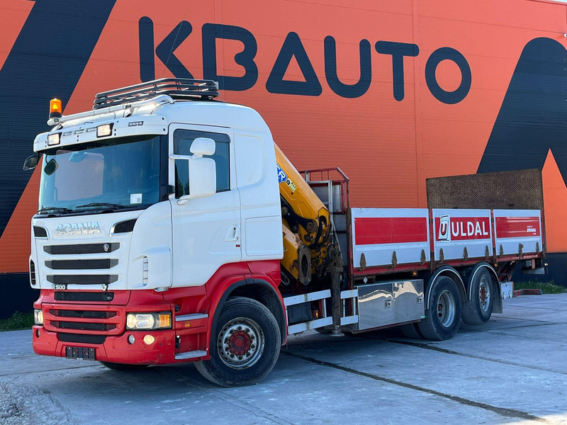 Scania R 500 6x2*4 EFFER 255/6S / PLATFORM L=6620 mm - Dropside/ Flatbed truck, Crane truck: picture 2 Scania R 500 6x2*4 EFFER 255/6S / PLATFORM L=6620 mm - Dropside/ Flatbed truck, Crane truck: picture 2
