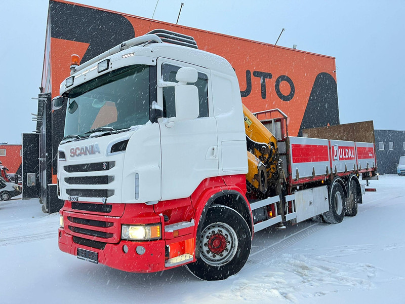 Scania R 500 6x2*4 EFFER 255/6S / PLATFORM L=6620 mm - Dropside/ Flatbed truck, Crane truck: picture 2 Scania R 500 6x2*4 EFFER 255/6S / PLATFORM L=6620 mm - Dropside/ Flatbed truck, Crane truck: picture 2