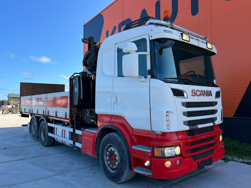 Scania R 500 6x2*4 EFFER 255/6S / PLATFORM L=6620 mm - Dropside/ Flatbed truck, Crane truck: picture 4 Scania R 500 6x2*4 EFFER 255/6S / PLATFORM L=6620 mm - Dropside/ Flatbed truck, Crane truck: picture 4
