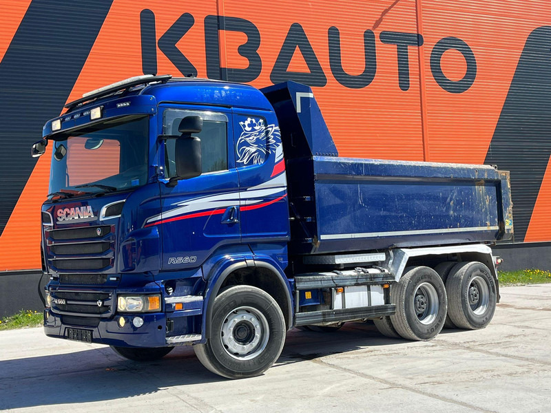 Scania R 560 6x4 RETARDER / FULL STEEL / BOX L=4595 mm - Tipper: picture 1 Scania R 560 6x4 RETARDER / FULL STEEL / BOX L=4595 mm - Tipper: picture 1