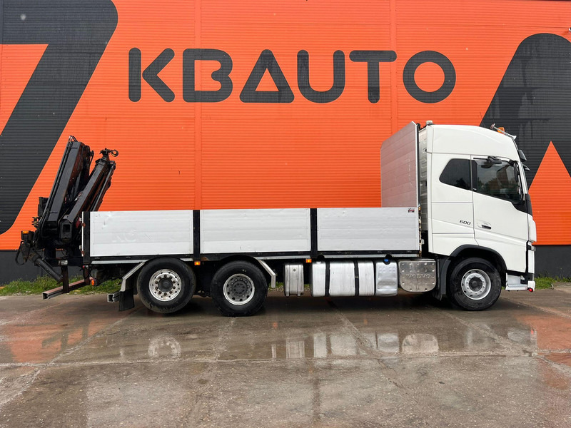 Volvo FH 16 600 6x2*4 HIAB 166E-5 HIPRO / PLATFORM L=6309 mm - Dropside/ Flatbed truck, Crane truck: picture 5 Volvo FH 16 600 6x2*4 HIAB 166E-5 HIPRO / PLATFORM L=6309 mm - Dropside/ Flatbed truck, Crane truck: picture 5