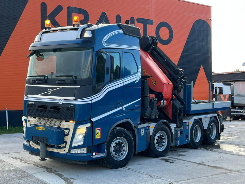 Volvo FH 540 8x4 PK110002 + JIB + WINCH / COMBI / PLATFORM L=3662 mm - Dropside/ Flatbed truck, Crane truck: picture 2 Volvo FH 540 8x4 PK110002 + JIB + WINCH / COMBI / PLATFORM L=3662 mm - Dropside/ Flatbed truck, Crane truck: picture 2