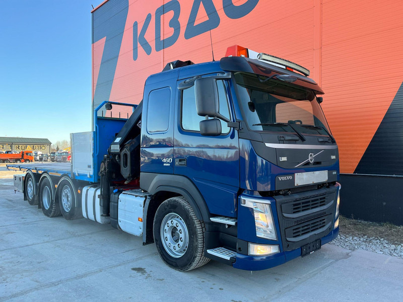 Volvo FM 460 8x2*6 HIAB 302E-6 / PLATFORM L=6720 mm - Dropside/ Flatbed truck, Crane truck: picture 3 Volvo FM 460 8x2*6 HIAB 302E-6 / PLATFORM L=6720 mm - Dropside/ Flatbed truck, Crane truck: picture 3
