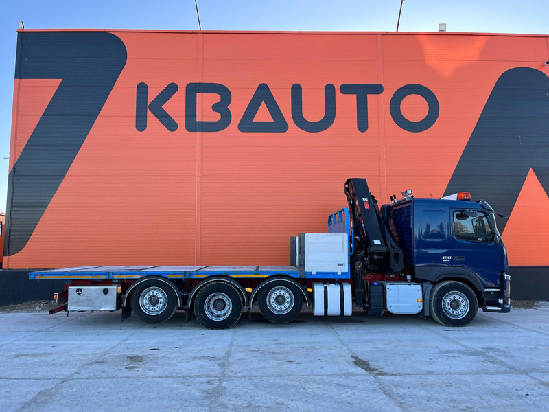 Volvo FM 460 8x2*6 HIAB 302E-6 / PLATFORM L=6720 mm - Dropside/ Flatbed truck, Crane truck: picture 4 Volvo FM 460 8x2*6 HIAB 302E-6 / PLATFORM L=6720 mm - Dropside/ Flatbed truck, Crane truck: picture 4
