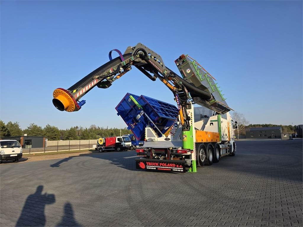 Scania V8 R580 MTS DINO 5 TRIPLE 54000V Saugbagger cleane - Vacuum truck: picture 1 Scania V8 R580 MTS DINO 5 TRIPLE 54000V Saugbagger cleane - Vacuum truck: picture 1