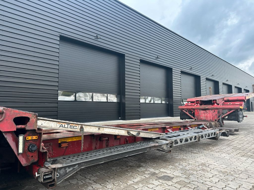 Faymonville 2 achs. tiefbett / 2 x ausziehbar / baggerbett - Low loader semi-trailer: picture 3 Faymonville 2 achs. tiefbett / 2 x ausziehbar / baggerbett - Low loader semi-trailer: picture 3