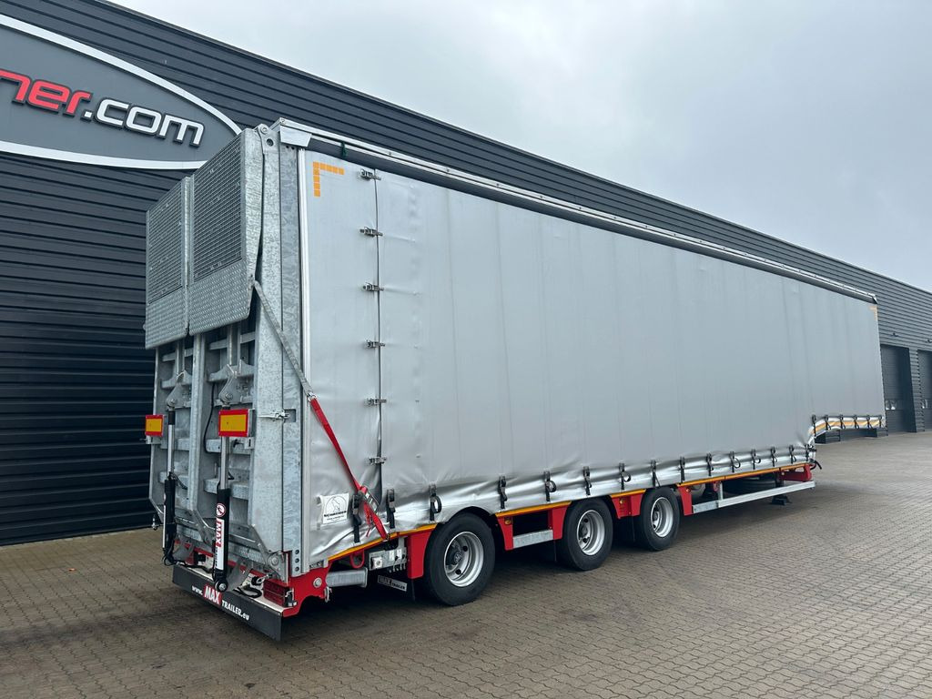 Faymonville Maxtrailer MAX 100 tieflader / Planenaufbau Faymonville Maxtrailer MAX 100 tieflader / Planenaufbau - Low loader semi-trailer: picture 2 Faymonville Maxtrailer MAX 100 tieflader / Planenaufbau Faymonville Maxtrailer MAX 100 tieflader / Planenaufbau - Low loader semi-trailer: picture 2