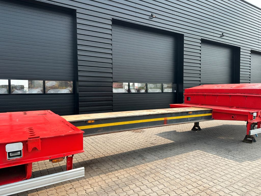 Low loader semi-trailer Goldhofer Tieflader / Zwangslenkung / ausziehbar: picture 11